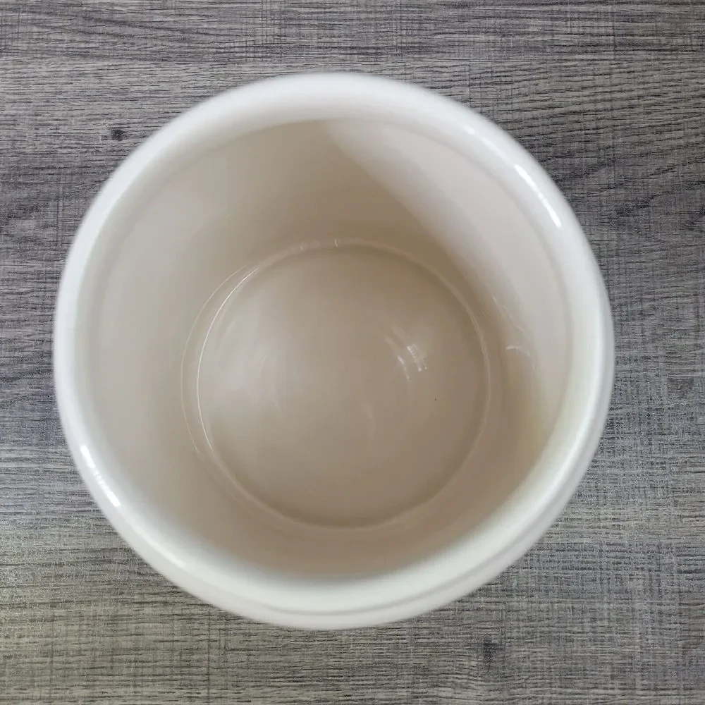 Rae Dunn Artisan Collection Farmhouse Minimilist Egg Hunt‎ Ceramic Canister